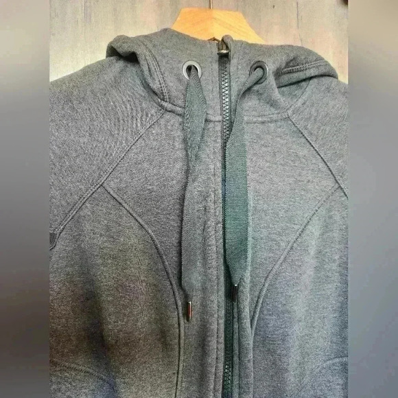 Athleta CYA Define Zip Up Hoodie Athletic Jacket Grey Size XXS Women’s - Picture 3 of 15